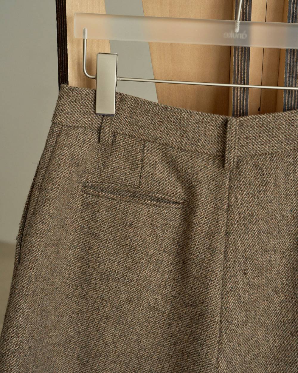 【anuke 2026 PRE FALL COLLECTION】Herringbone Short Pants - Champdelarose