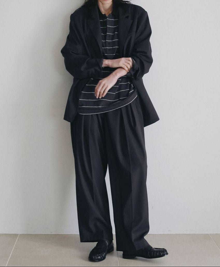 【anuke 2026 PRE FALL COLLECTION】Hightwist Cocoon Pants - Champdelarose