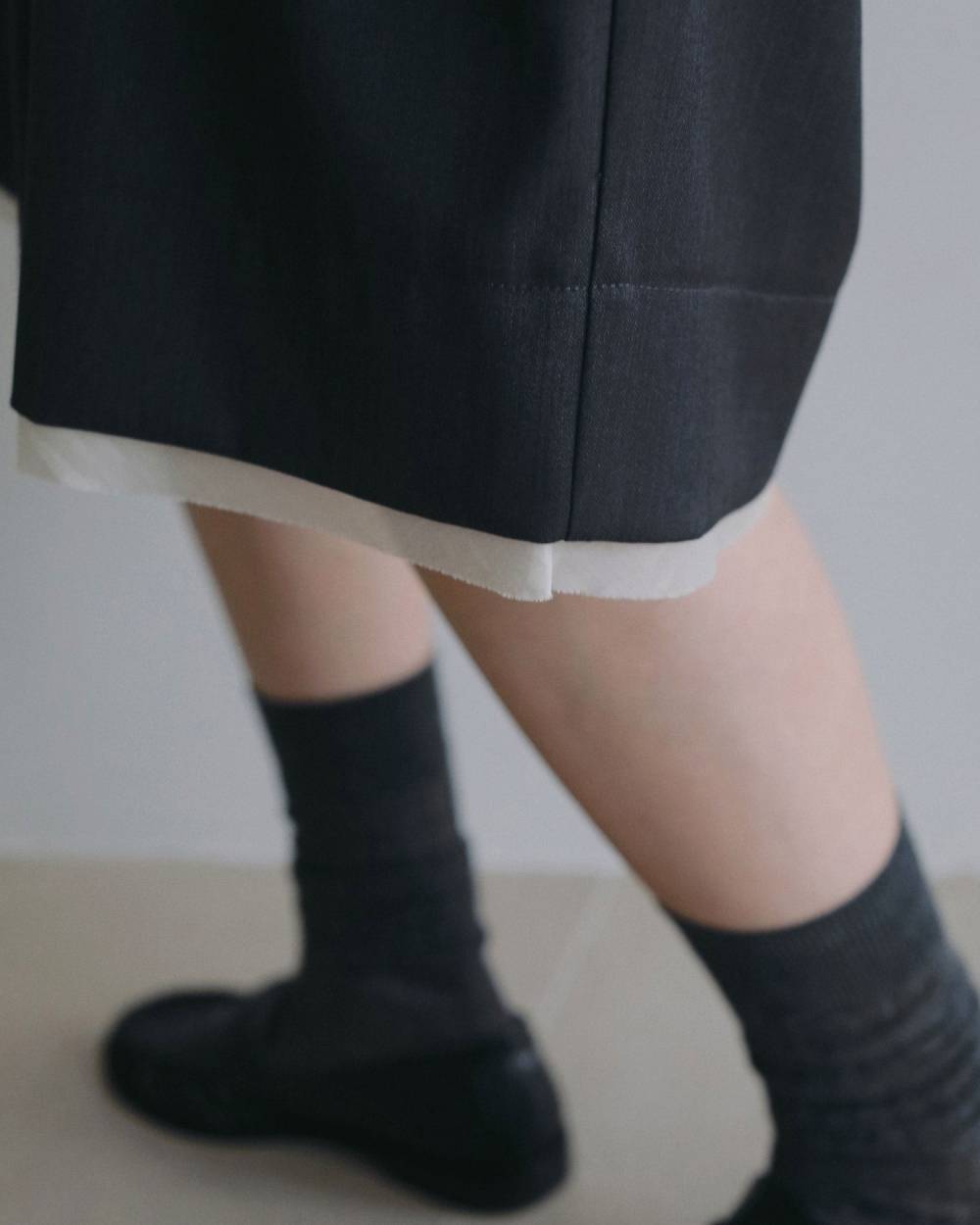 【anuke 2026 PRE FALL COLLECTION】Hightwist Half Pants - Champdelarose