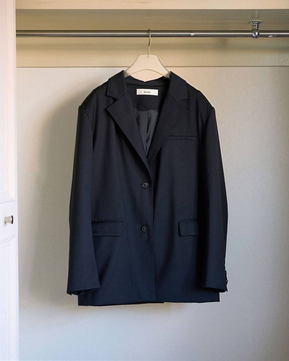 【anuke 2026 PRE FALL COLLECTION】Hightwist Over Jacket - Champdelarose