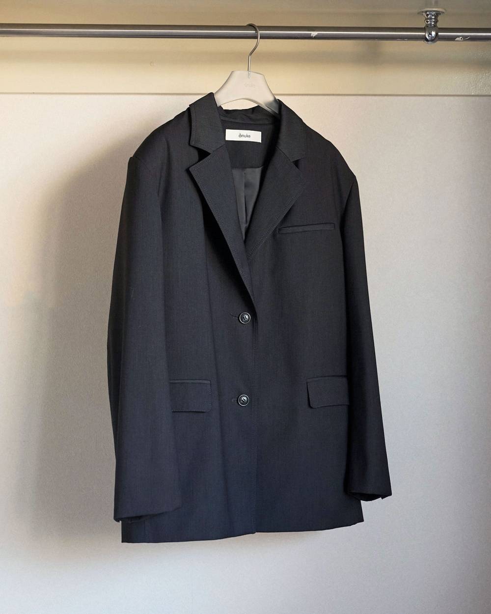 【anuke 2026 PRE FALL COLLECTION】Hightwist Over Jacket - Champdelarose