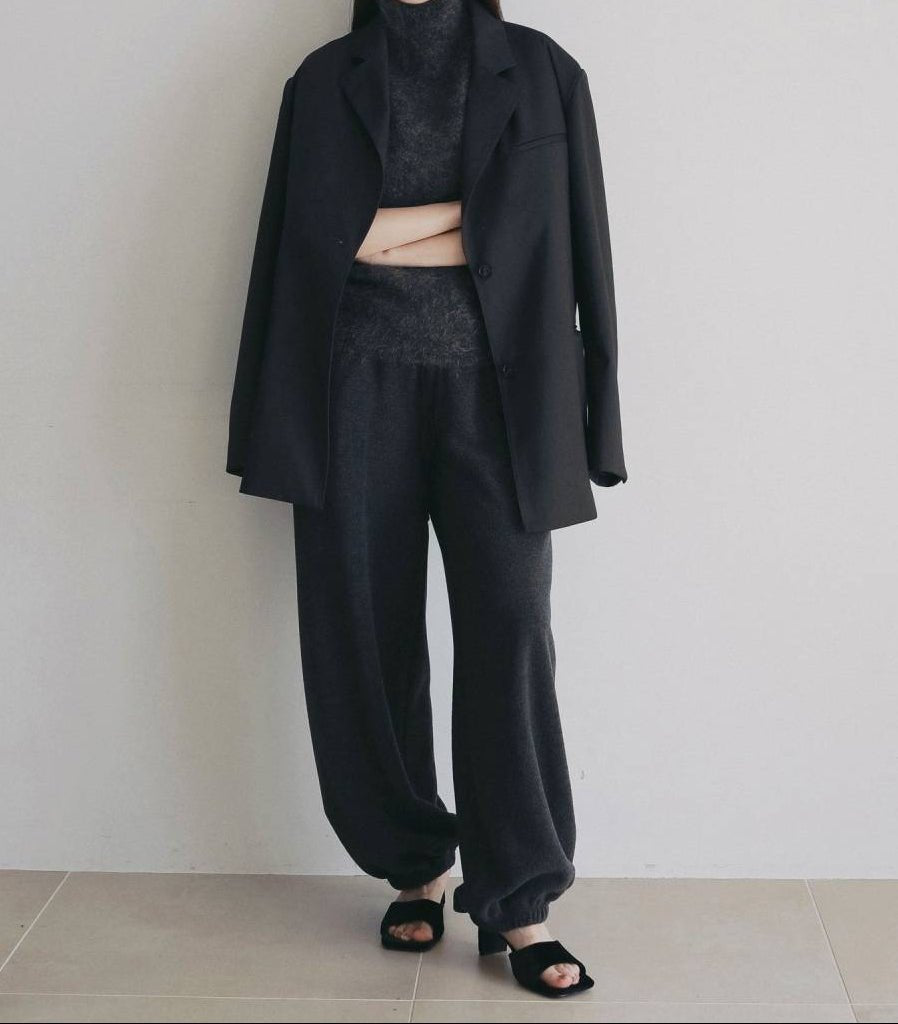 【anuke 2026 PRE FALL COLLECTION】Hightwist Over Jacket - Champdelarose
