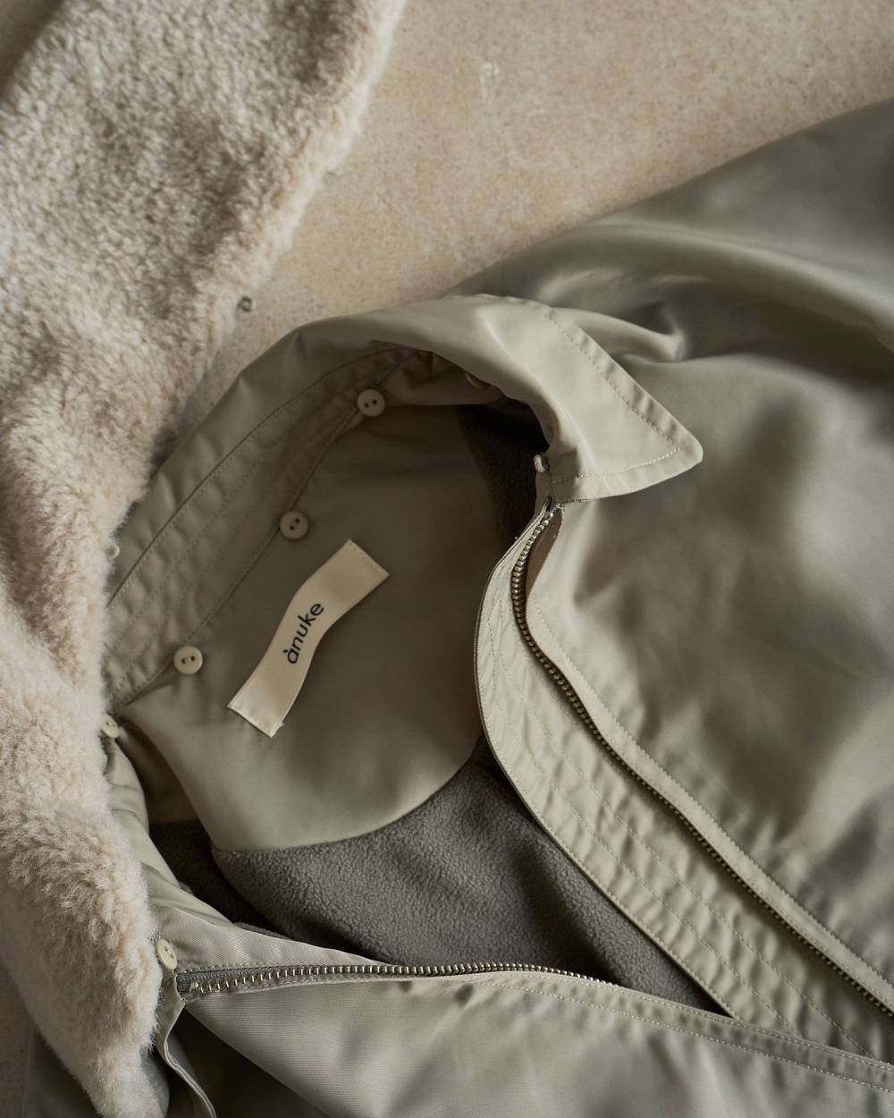 【anuke 2026 PRE FALL COLLECTION】MA - 2 Flight Jacket - Champdelarose