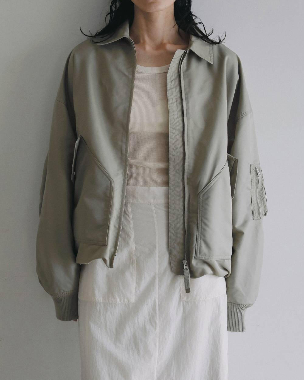 【anuke 2026 PRE FALL COLLECTION】MA - 2 Flight Jacket - Champdelarose