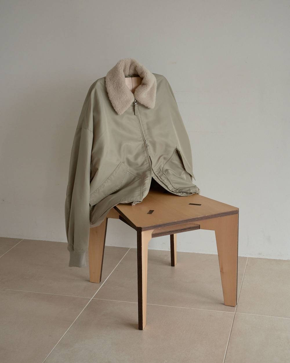 【anuke 2026 PRE FALL COLLECTION】MA - 2 Flight Jacket - Champdelarose