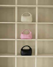 【anuke 2026 PRE FALL COLLECTION】Onehandle Leather Bag - Champdelarose