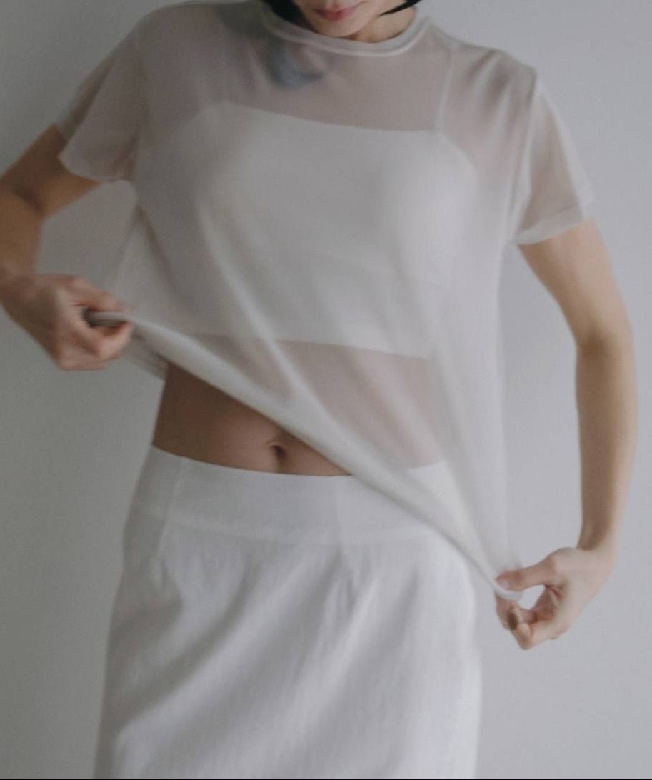 【anuke 2026 PRE FALL COLLECTION】Padin Half Camisole - Champdelarose
