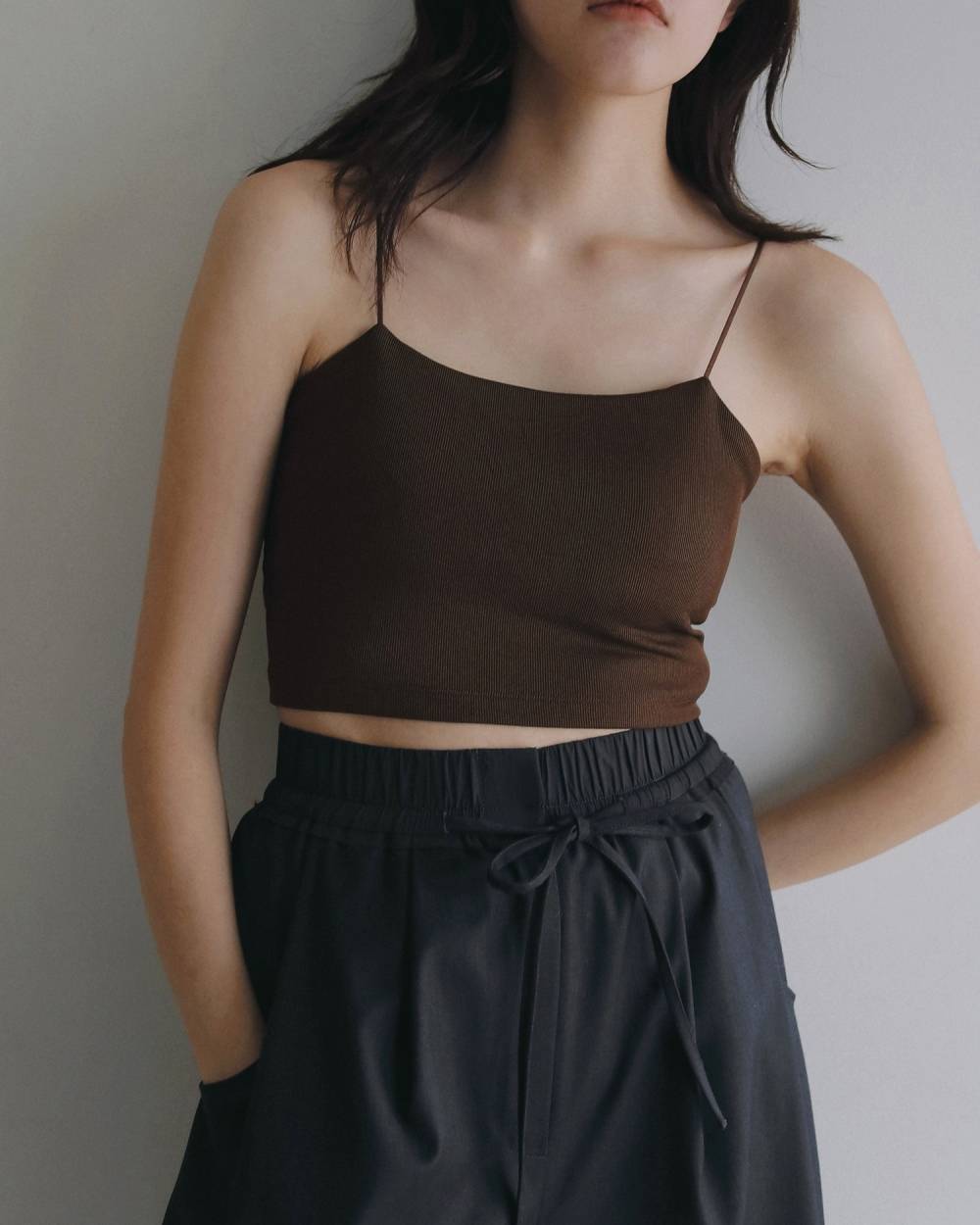 anuke 2026 PRE FALL COLLECTION】Padin Half Camisole - Champdelarose
