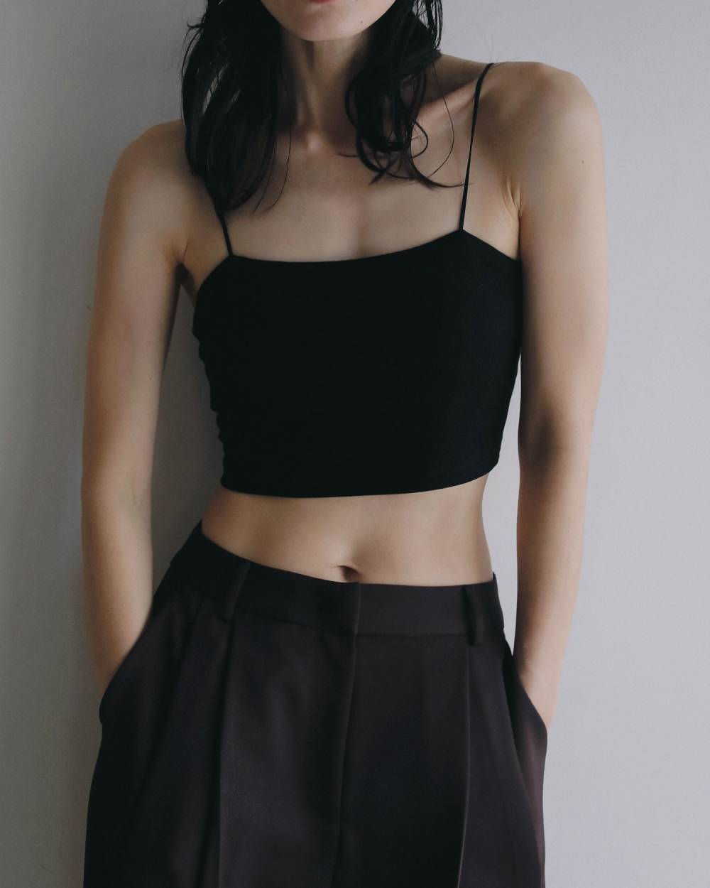 【anuke 2026 PRE FALL COLLECTION】Padin Half Camisole - Champdelarose