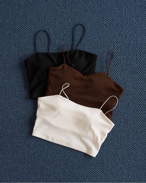 【anuke 2026 PRE FALL COLLECTION】Padin Half Camisole - Champdelarose