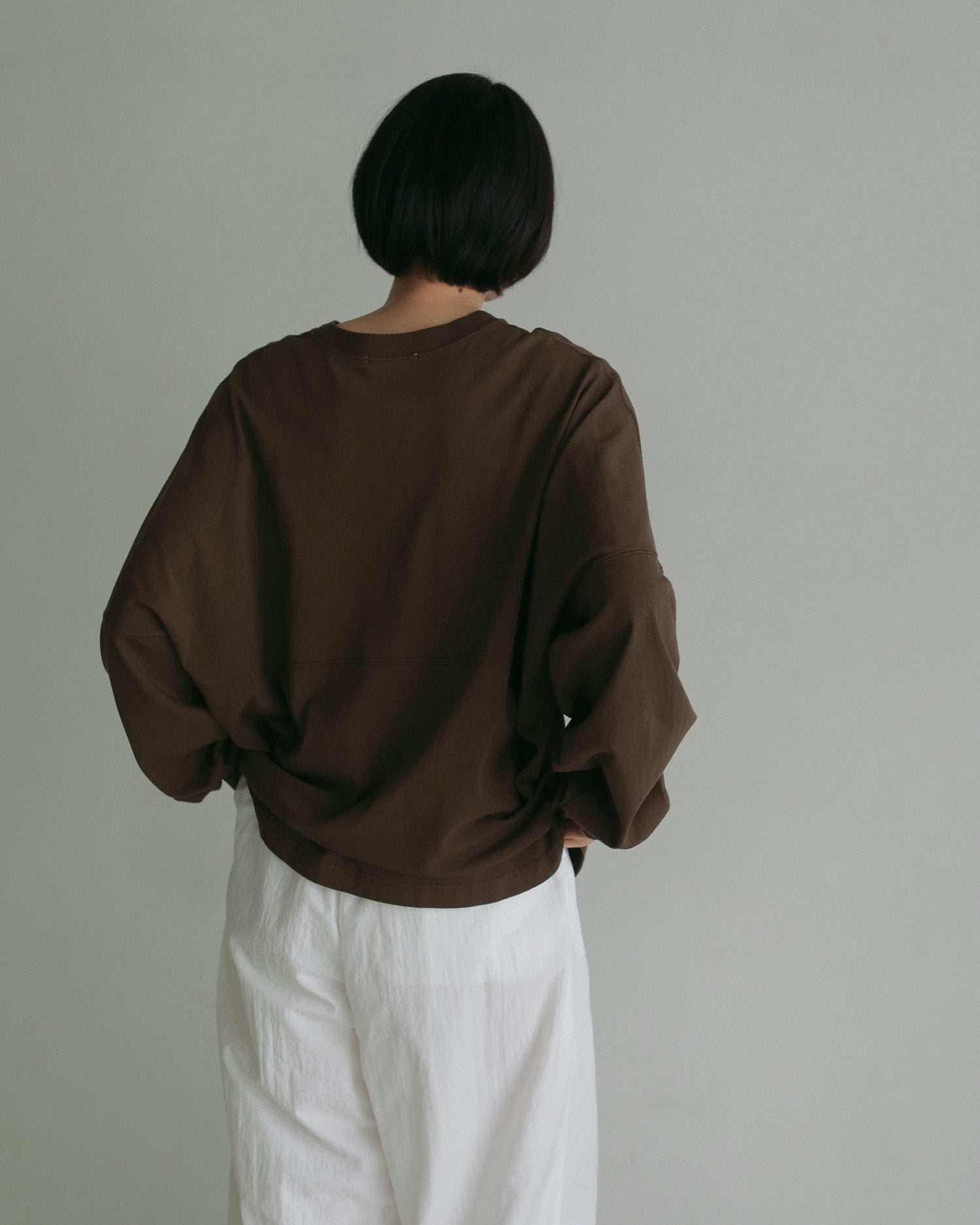 【anuke 2026 PRE FALL COLLECTION】Pattern Big Long T-shirts - Champdelarose