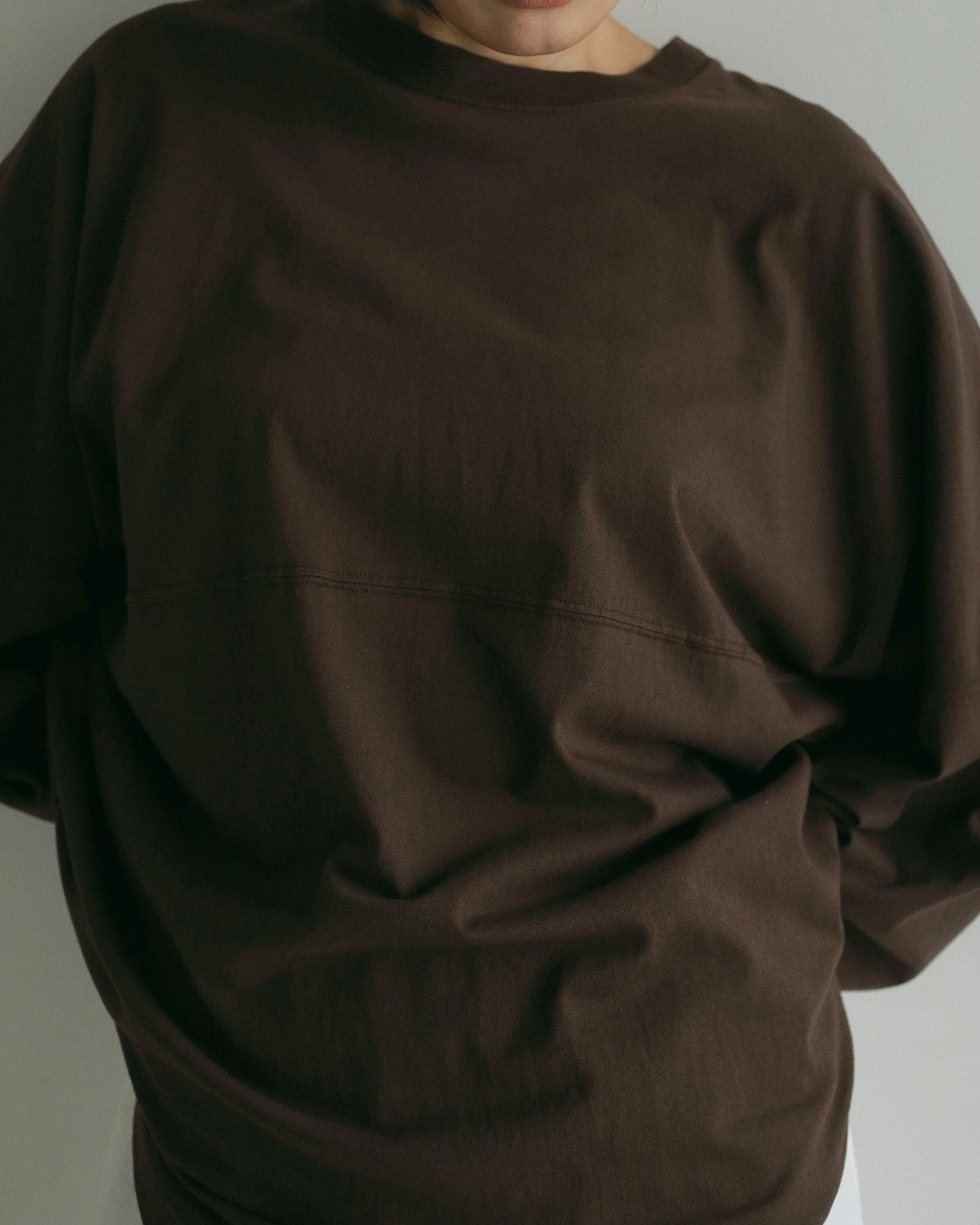 【anuke 2026 PRE FALL COLLECTION】Pattern Big Long T-shirts - Champdelarose