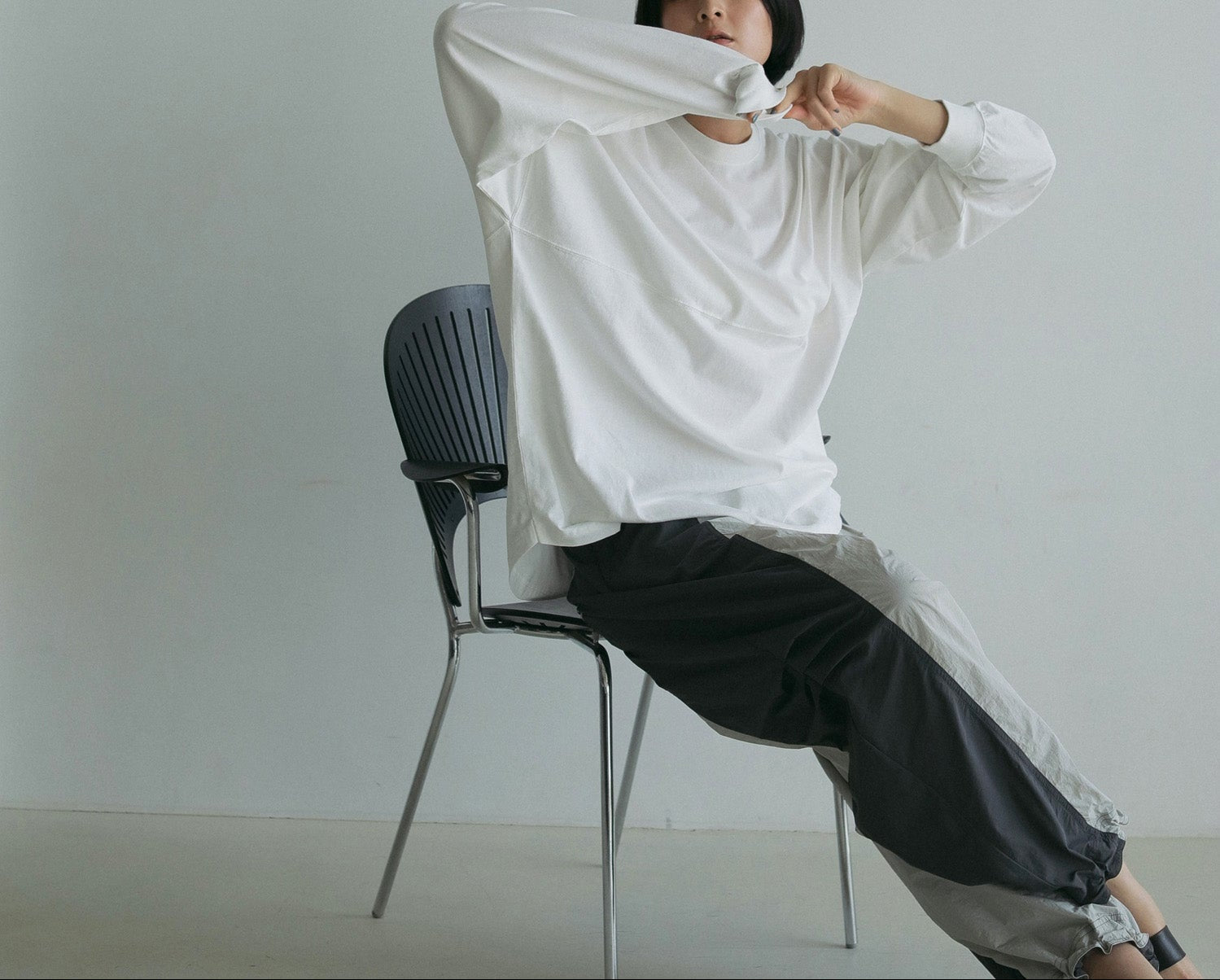【anuke 2026 PRE FALL COLLECTION】Pattern Big Long T-shirts - Champdelarose