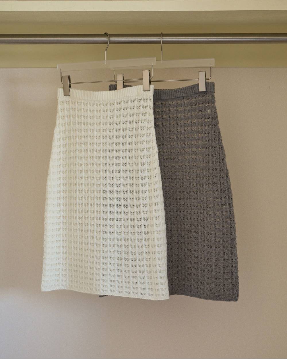 【anuke 2026 PRE FALL COLLECTION】Pattern Knit Skirt - Champdelarose