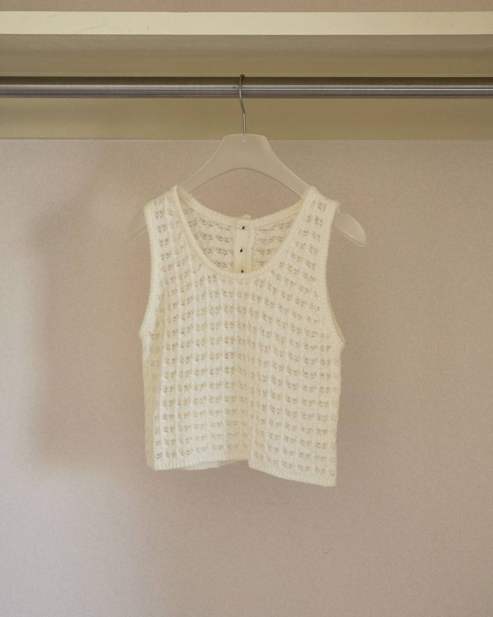 【anuke 2026 PRE FALL COLLECTION】Pattern Knit Tanktop - Champdelarose