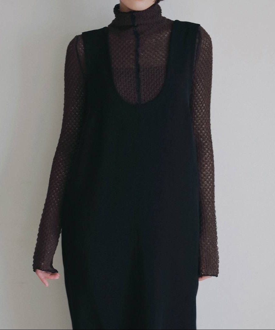 【anuke 2026 PRE FALL COLLECTION】Piping Scarf Knit - Champdelarose