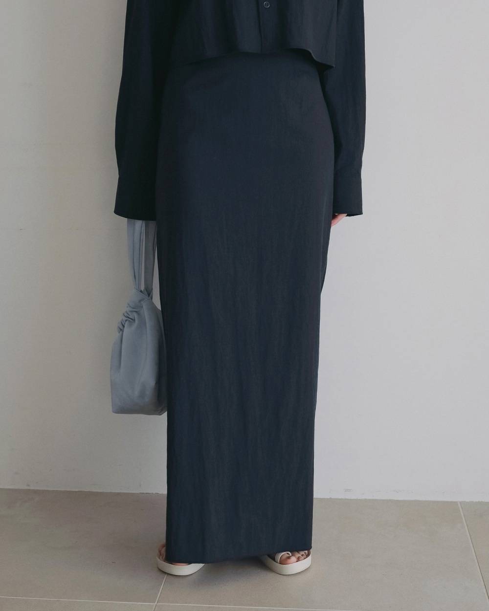 【anuke 2026 PRE FALL COLLECTION】Sheer Pencil Skirt - Champdelarose