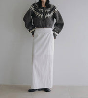 【anuke 2026 PRE FALL COLLECTION】Sheer Pencil Skirt - Champdelarose