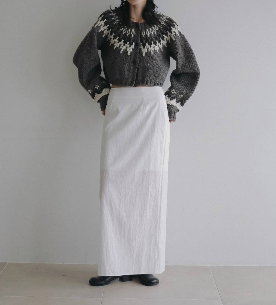 【anuke 2026 PRE FALL COLLECTION】Sheer Pencil Skirt - Champdelarose