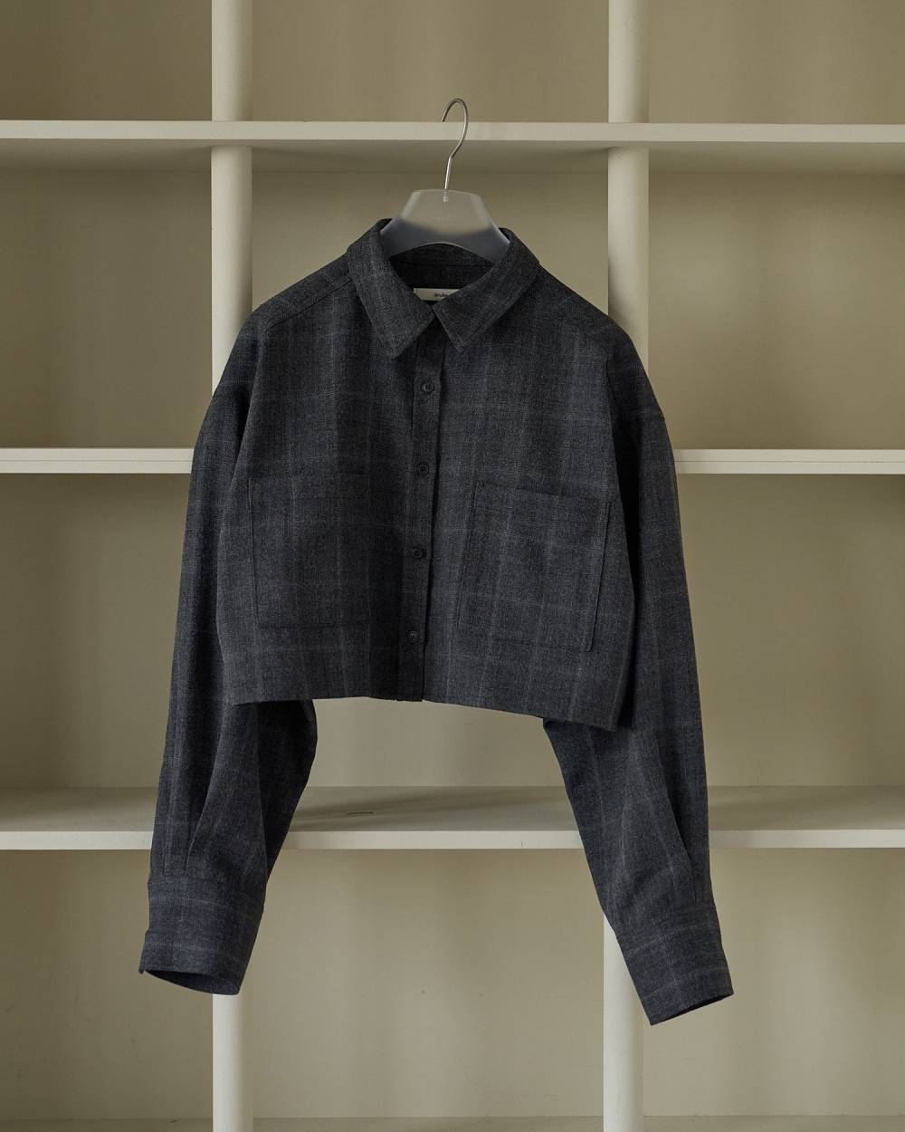 【anuke 2026 PRE FALL COLLECTION】Short Check Shirts - Champdelarose