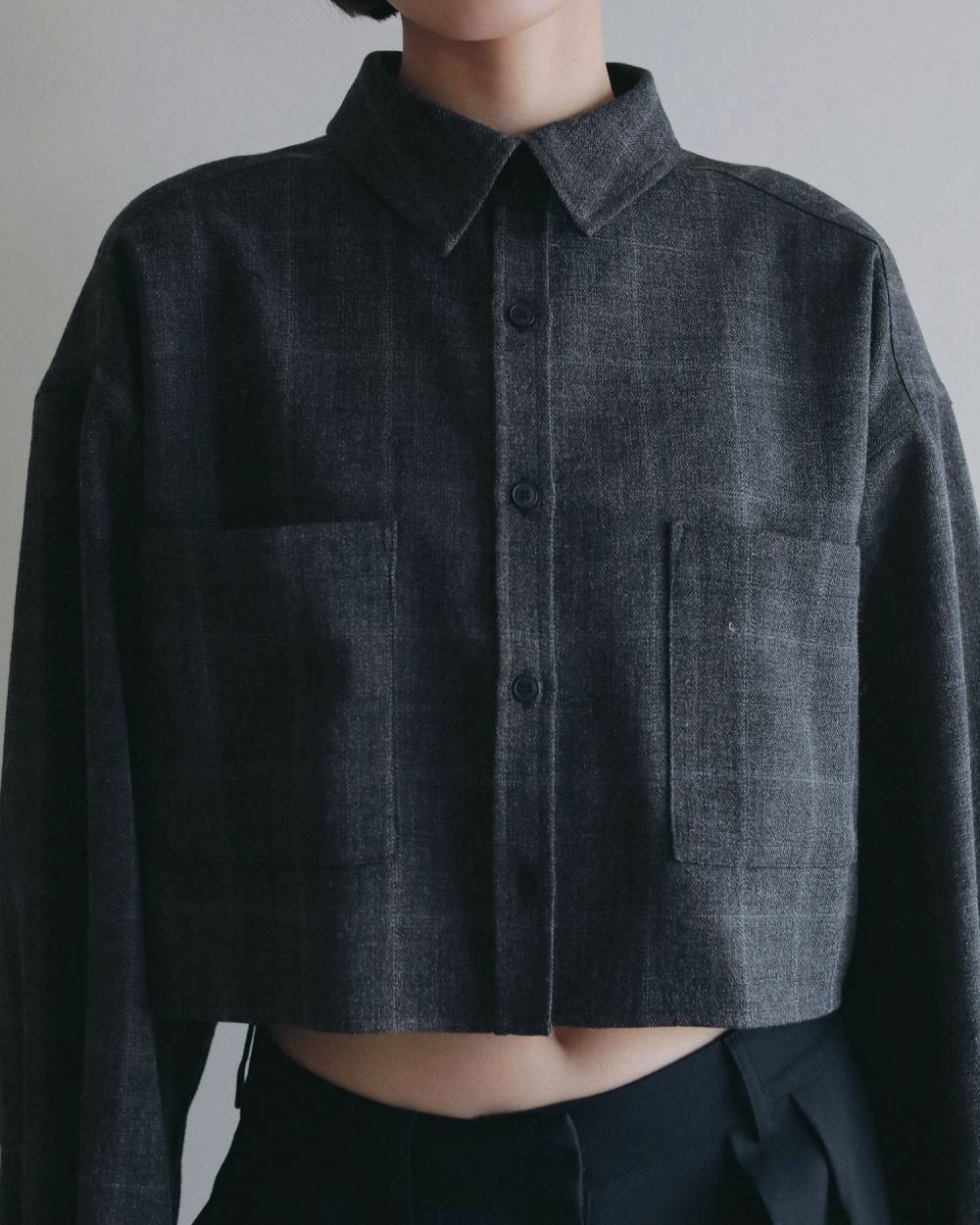 【anuke 2026 PRE FALL COLLECTION】Short Check Shirts - Champdelarose