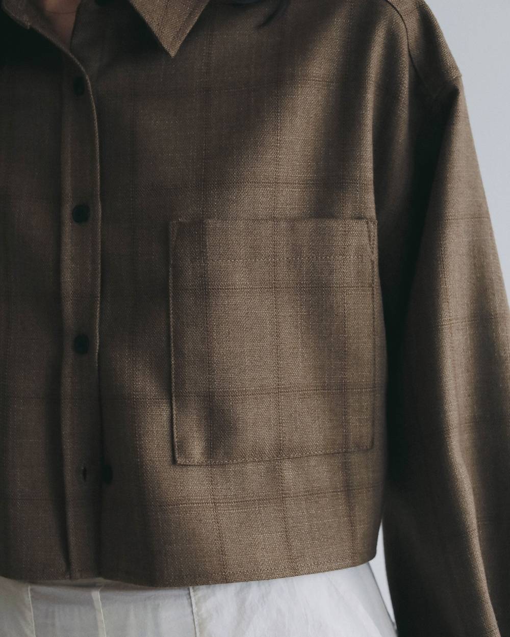 【anuke 2026 PRE FALL COLLECTION】Short Check Shirts - Champdelarose