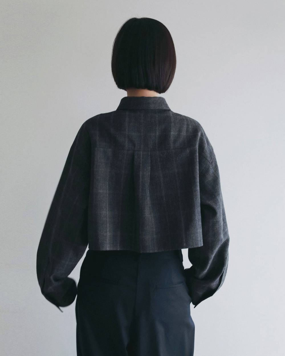 【anuke 2026 PRE FALL COLLECTION】Short Check Shirts - Champdelarose