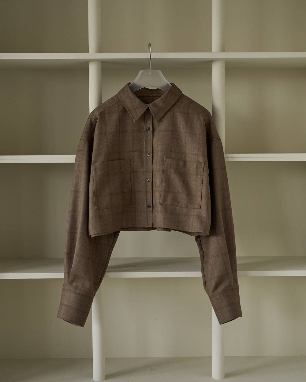 【anuke 2026 PRE FALL COLLECTION】Short Check Shirts - Champdelarose