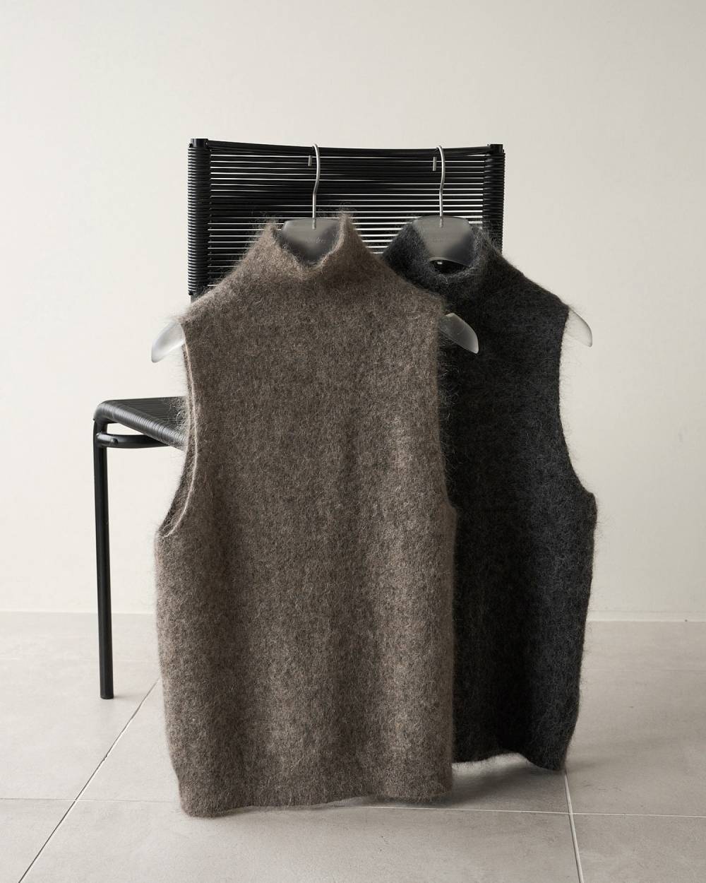 【anuke 2026 PRE FALL COLLECTION】Sleeveless Mohair Knit - Champdelarose