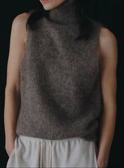 【anuke 2026 PRE FALL COLLECTION】Sleeveless Mohair Knit - Champdelarose