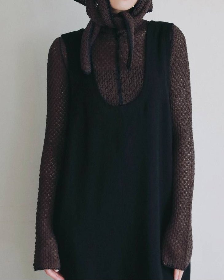 【anuke 2026 PRE FALL COLLECTION】Uneck Loose Onepiece - Champdelarose