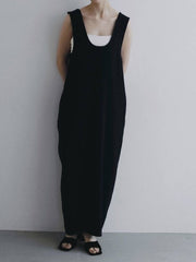 【anuke 2026 PRE FALL COLLECTION】Uneck Loose Onepiece - Champdelarose