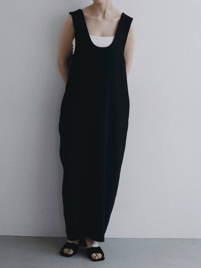 【anuke 2026 PRE FALL COLLECTION】Uneck Loose Onepiece - Champdelarose
