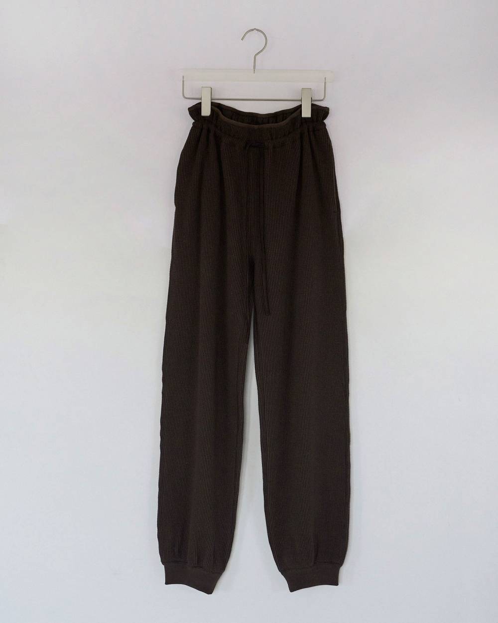【anuke 2026 PRE FALL COLLECTION】Waffle Wide Pants - Champdelarose