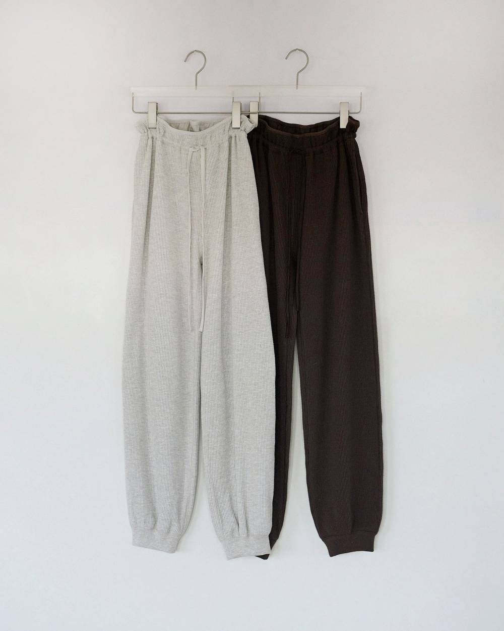 【anuke 2026 PRE FALL COLLECTION】Waffle Wide Pants - Champdelarose