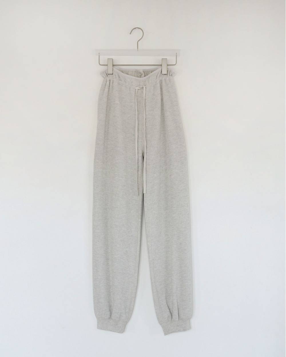 【anuke 2026 PRE FALL COLLECTION】Waffle Wide Pants - Champdelarose