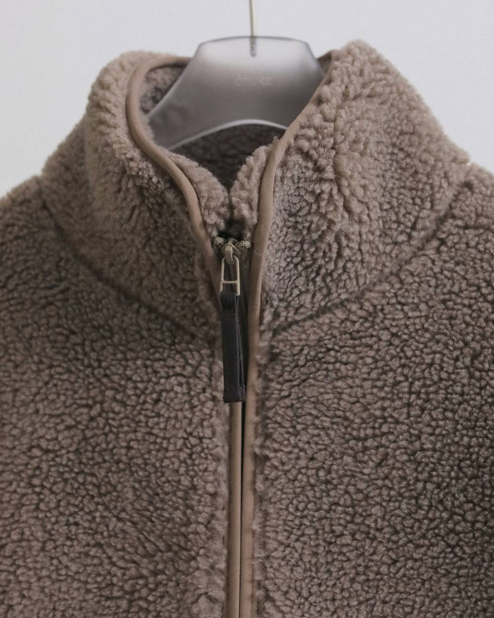 【anuke 2026 winter】Boa Zip Blouson - Champdelarose