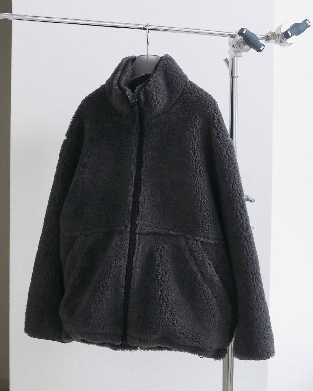 【anuke 2026 winter】Boa Zip Blouson - Champdelarose