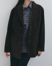 【anuke 2026 winter】Eco Suede Jacket - Champdelarose