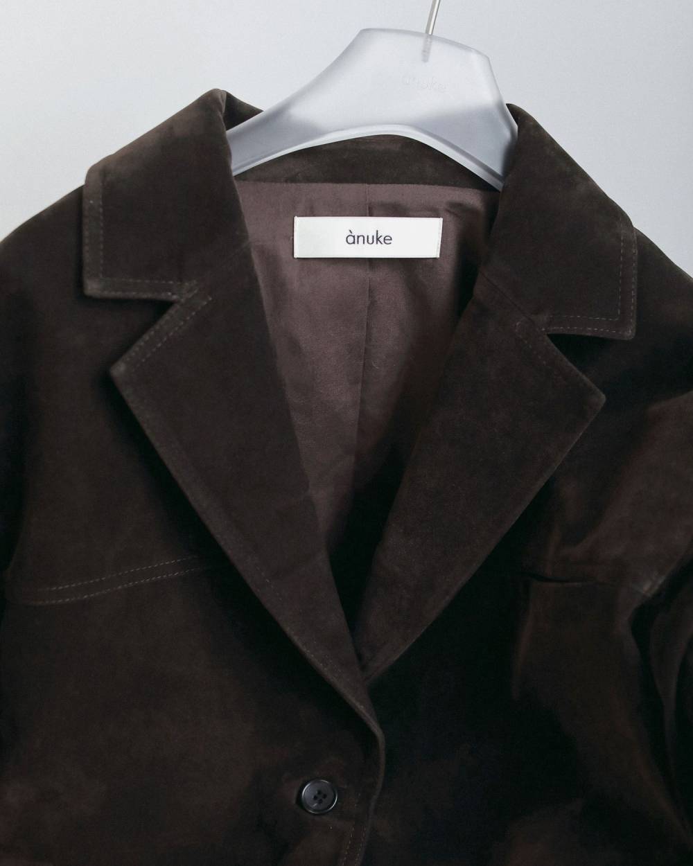 【anuke 2026 winter】Eco Suede Jacket - Champdelarose