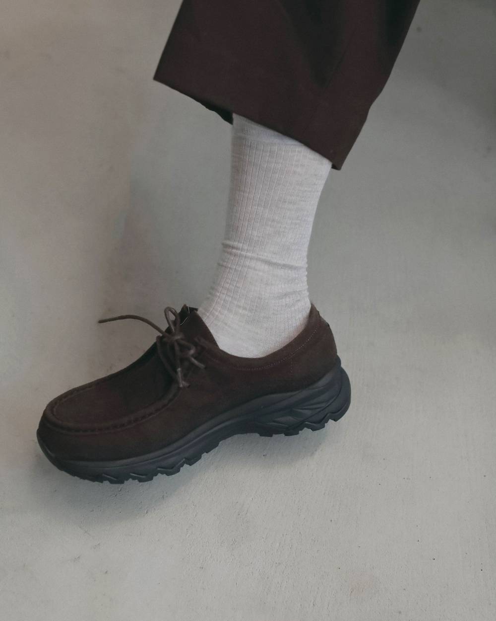 【anuke 2026 winter】Eco Suede Moccasin - Champdelarose