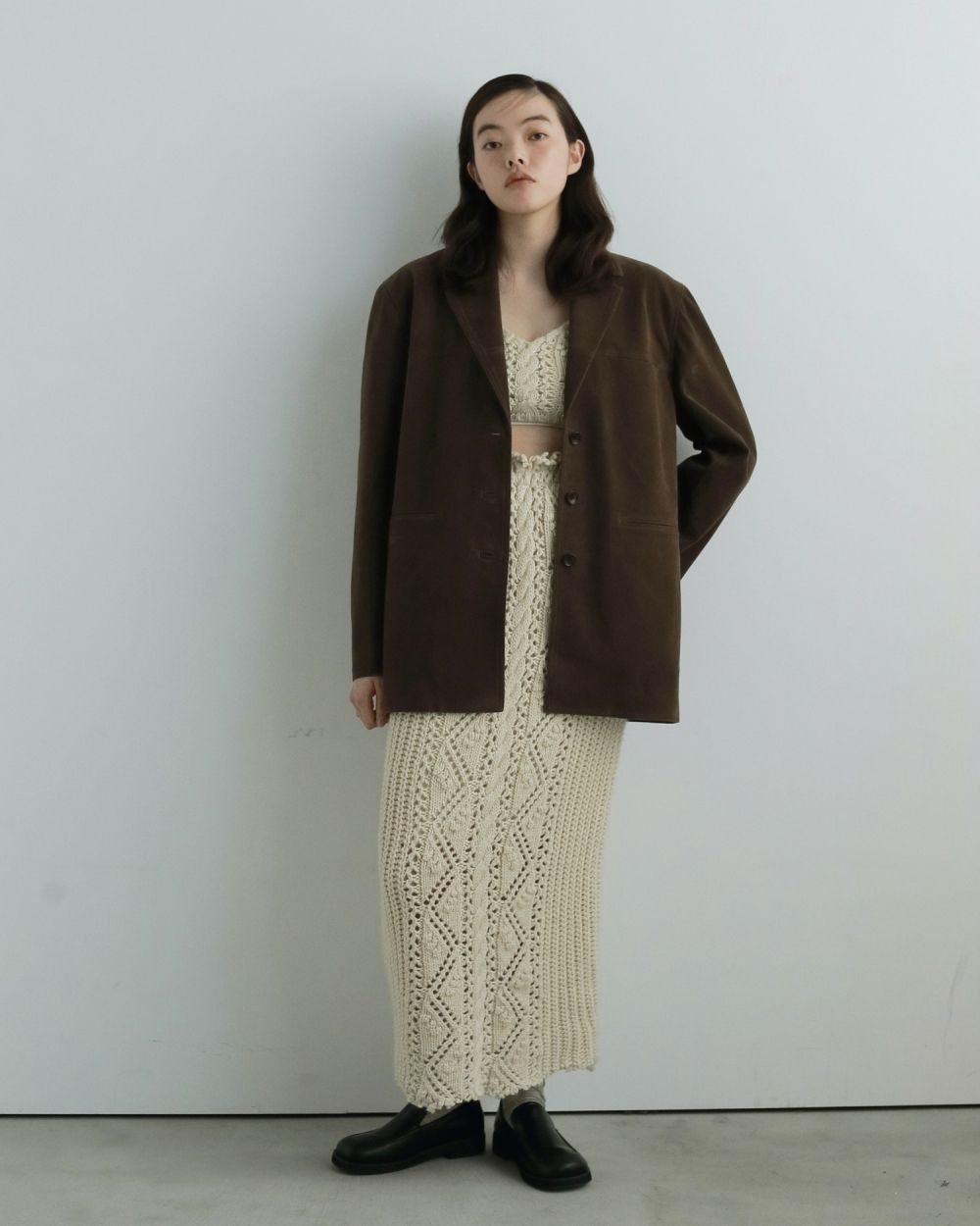 【anuke 2026 winter】Ecoleather Loafers - Champdelarose