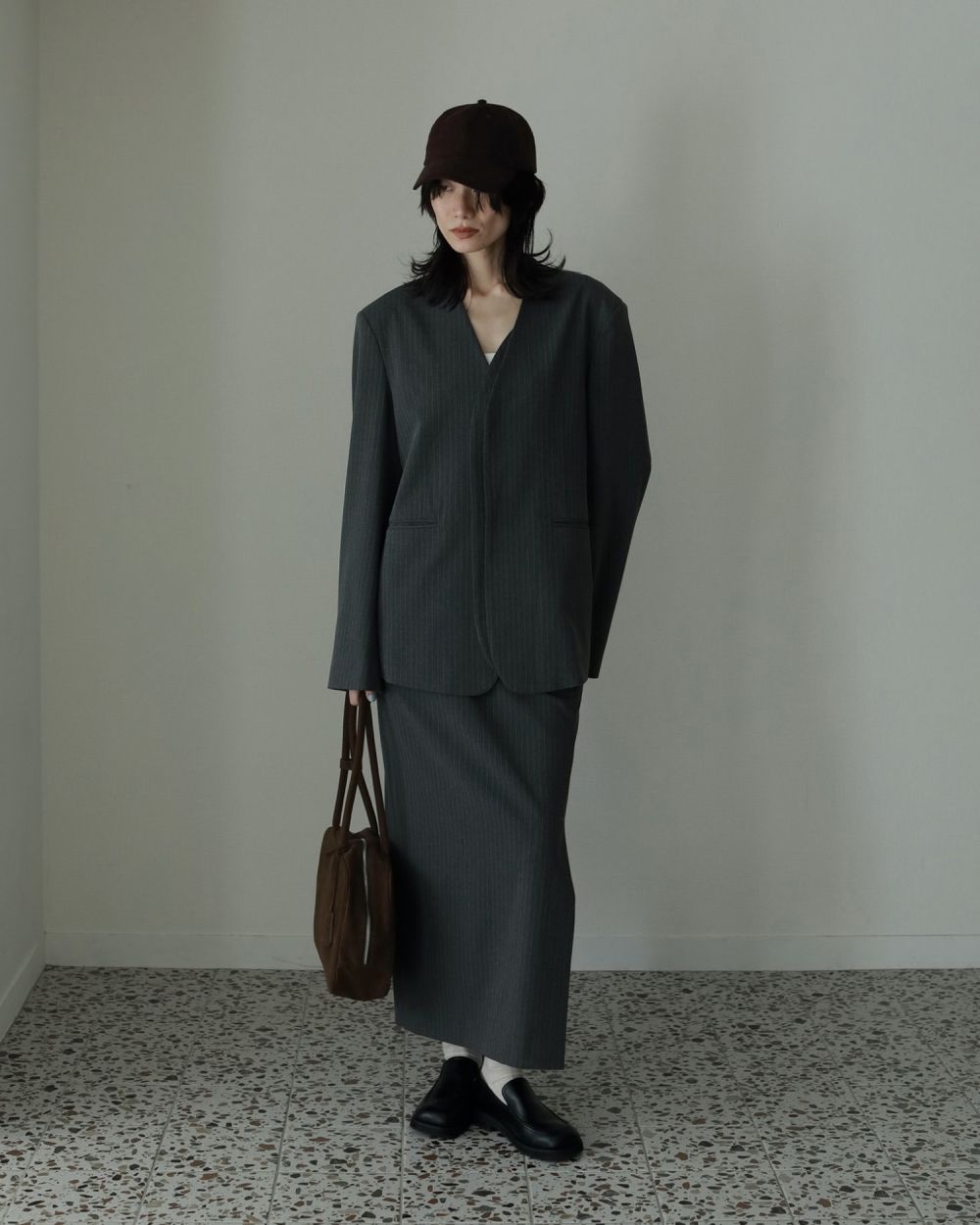 【anuke 2026 winter】Ecoleather Loafers - Champdelarose