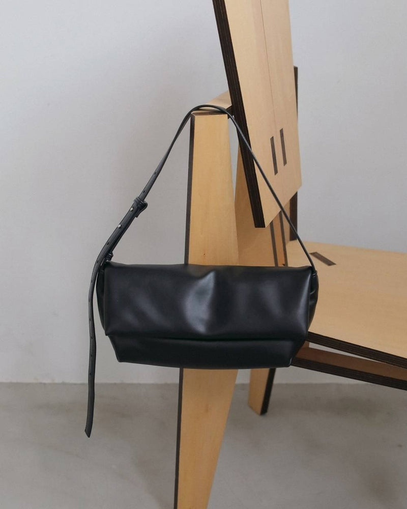 【anuke 2026 winter】Ecoleather Wrap Bag - Champdelarose