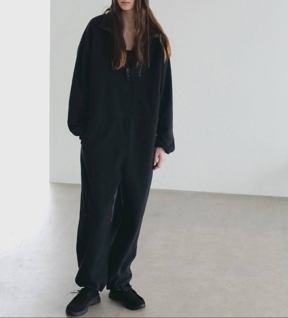 【anuke 2026 winter】Fleece Halfzip Combinaison - Champdelarose