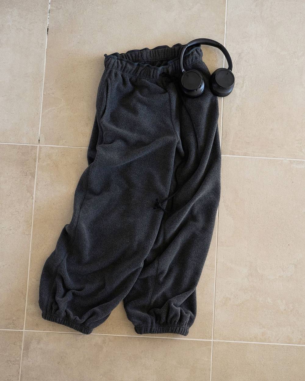 【anuke 2026 winter】Fleece Rough Pants - Champdelarose