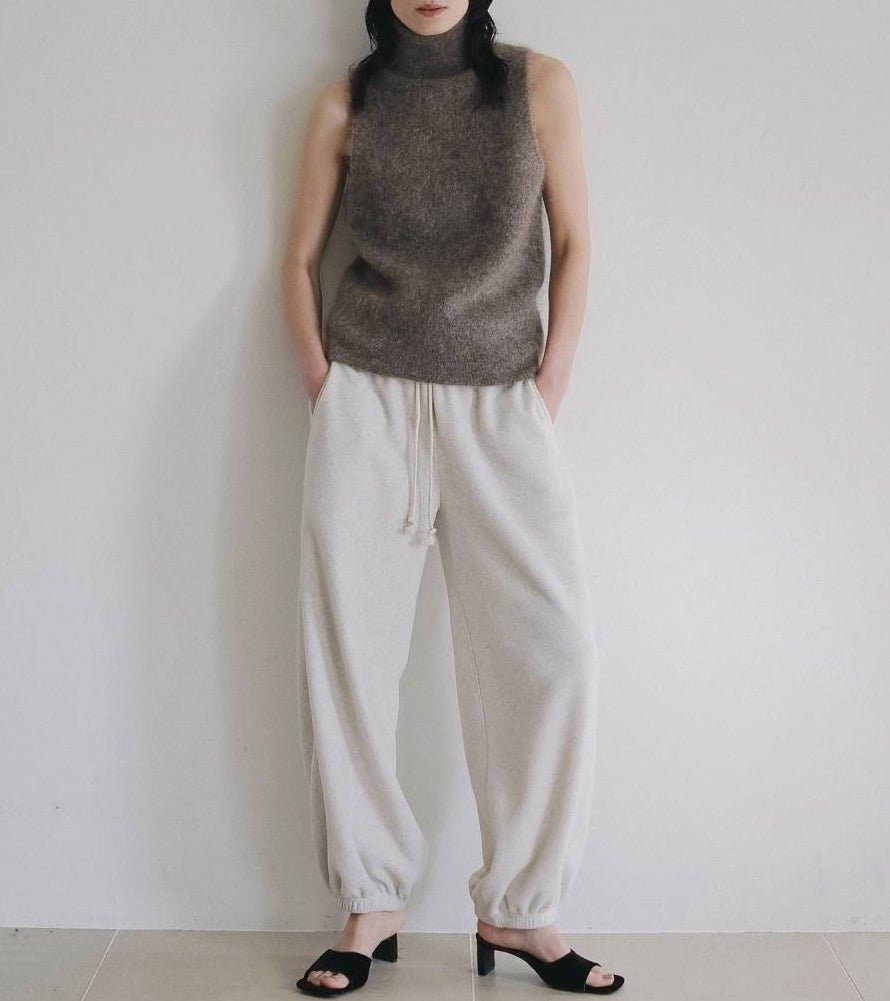 【anuke 2026 winter】Fleece Rough Pants - Champdelarose