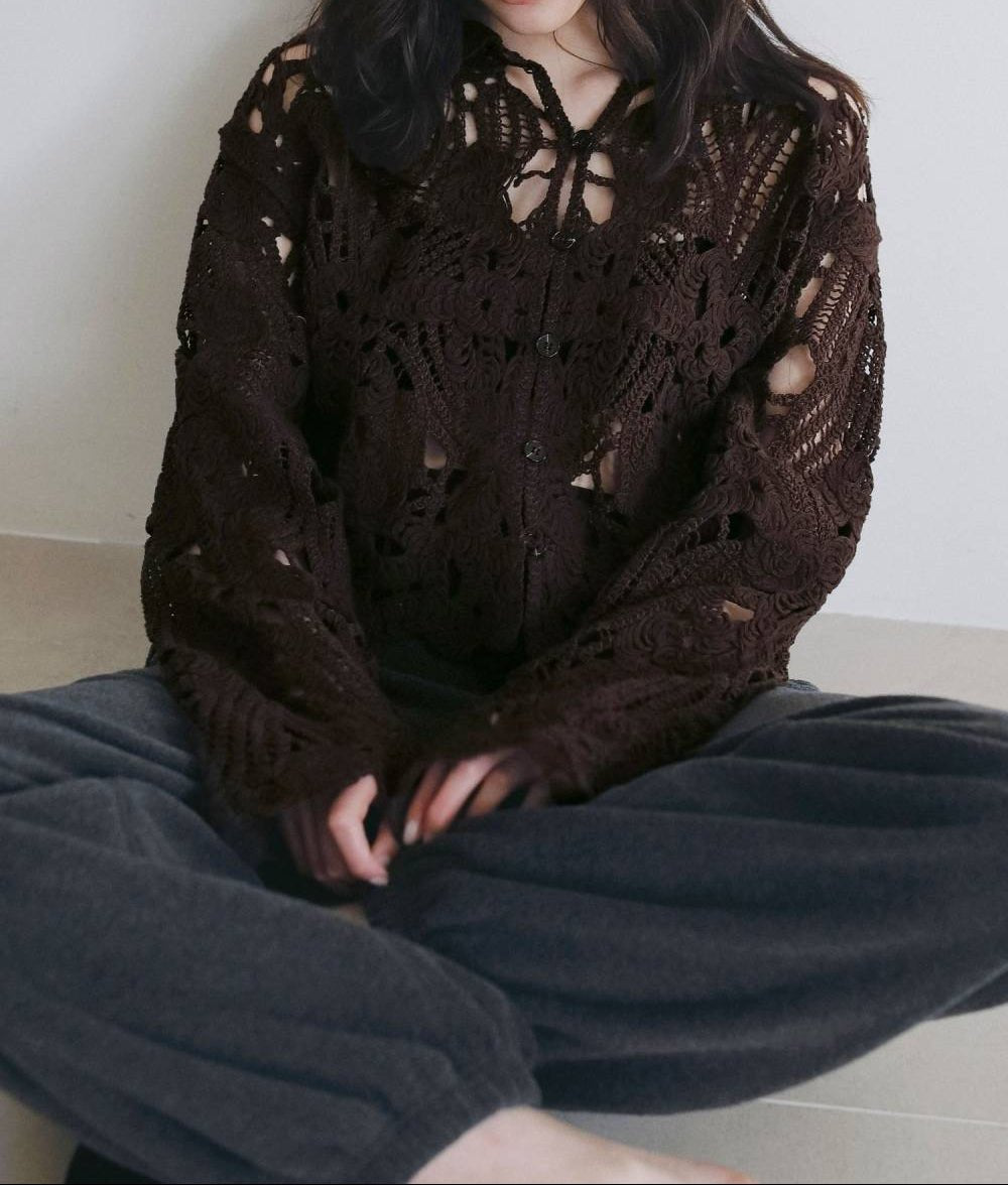 【anuke 2026 winter】Fleece Rough Pants - Champdelarose