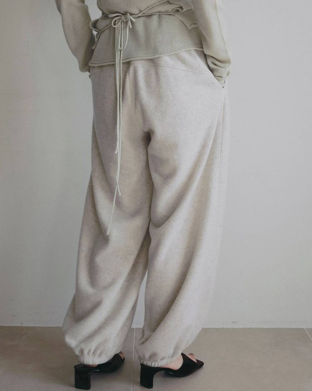 【anuke 2026 winter】Fleece Rough Pants - Champdelarose