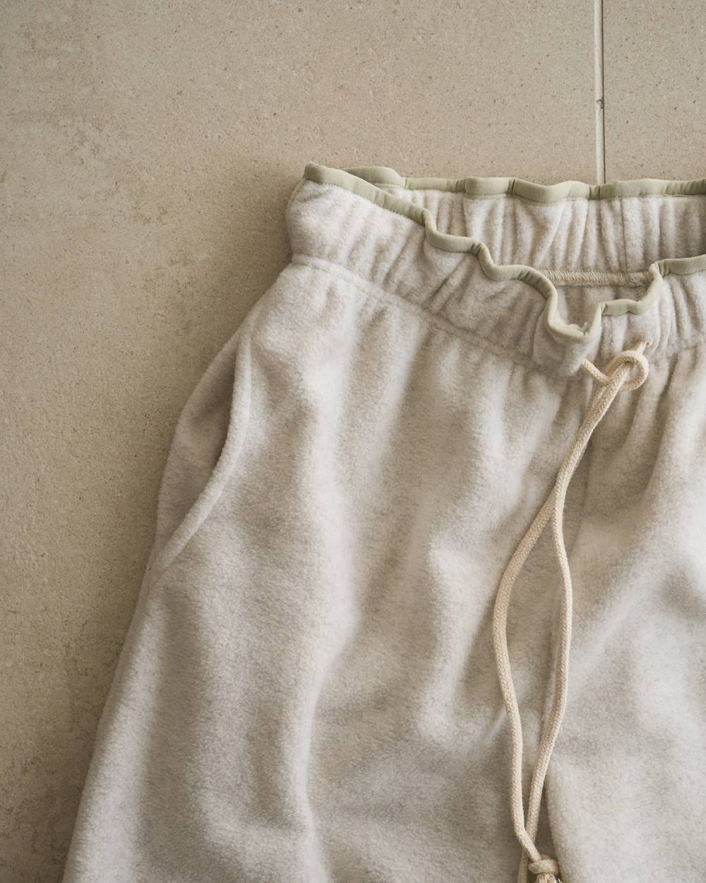 【anuke 2026 winter】Fleece Rough Pants - Champdelarose